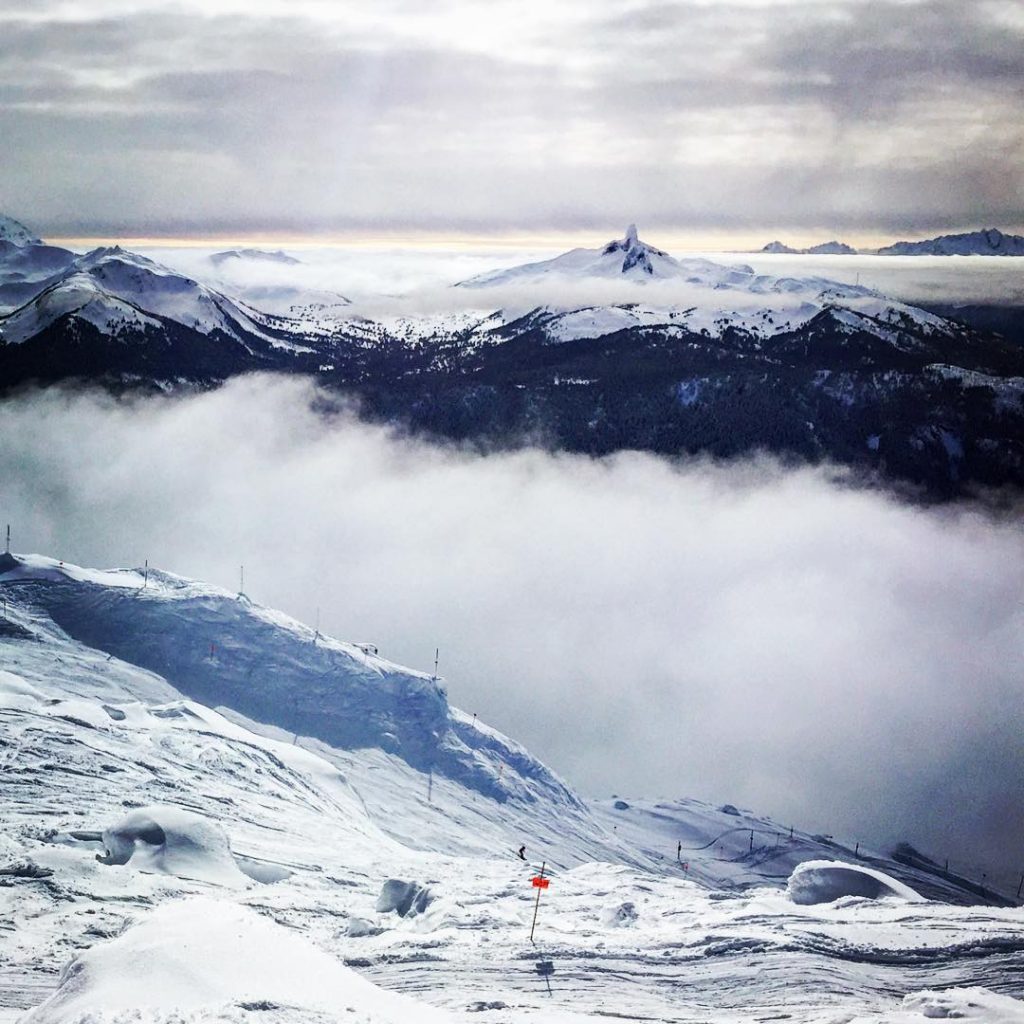 Black Tusk from the Peak of Whistler