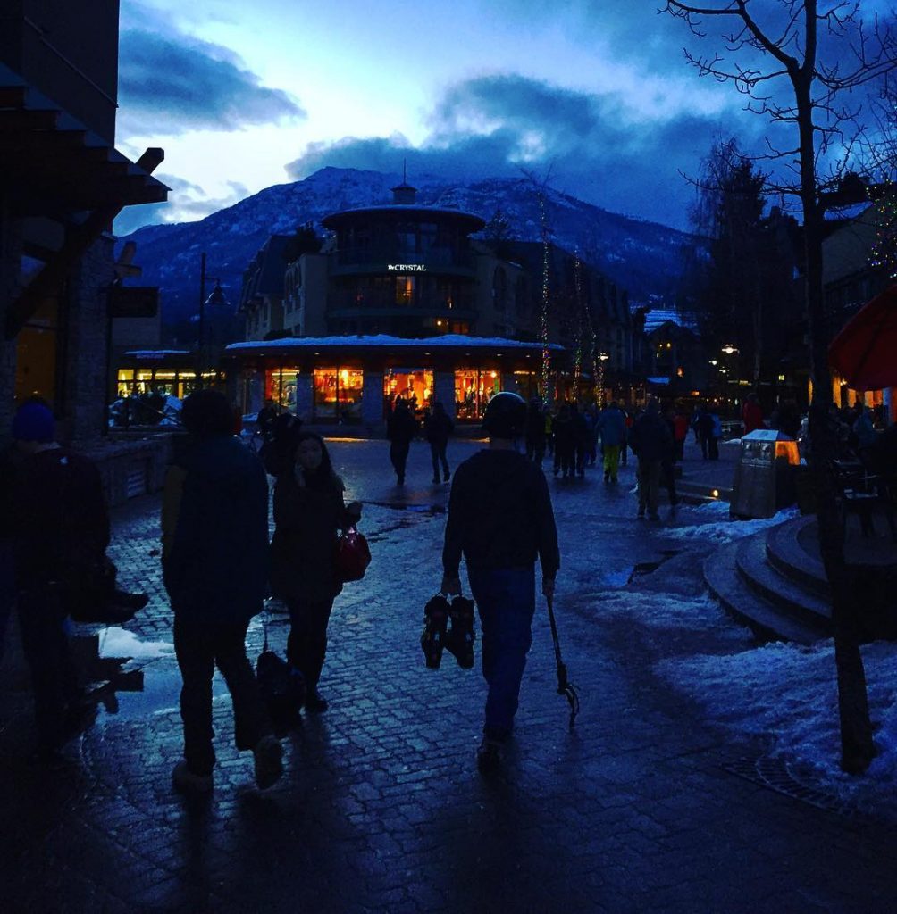 Whistler Village at Dusk